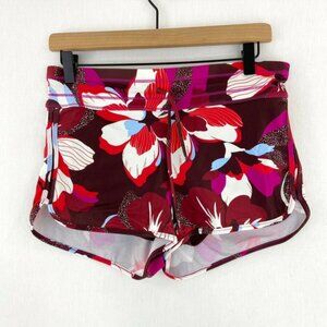 Athleta Medium swim shorts floral LN